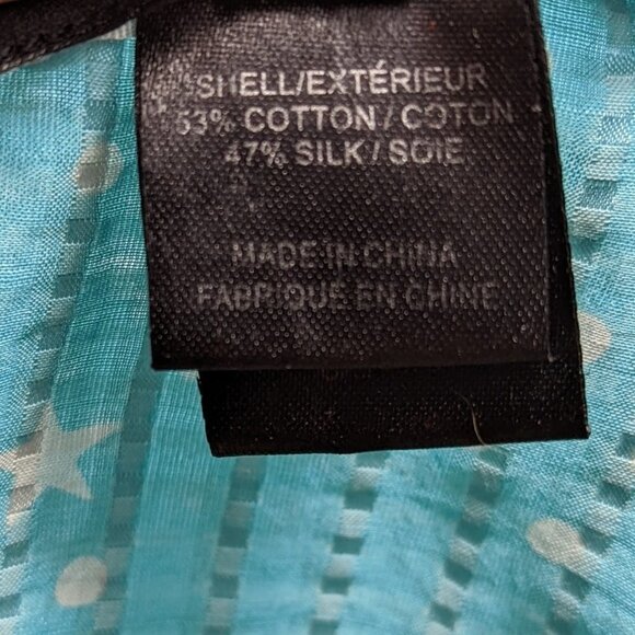 MARC BY MARC JACOBS Cotton Silk Blend Ruffle Short Sleeve Top Size Small - Picture 9 of 11